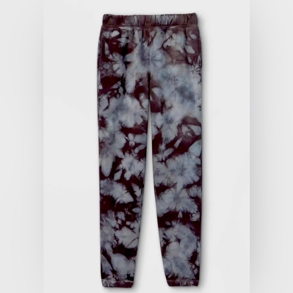 ART CLASS BLACK/Grey Tie Dye fleece joggers - Picture 2 of 8